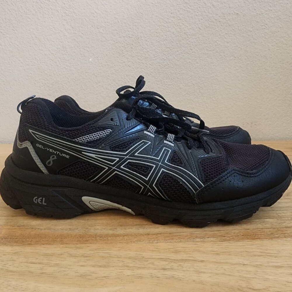 ASICS Gel-Venture 8 Shoes Mens Size 9.5 Trail Running Athletic 1011A396